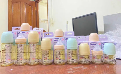 FB-2500ដបទឹកដោះគោ កធំ ពណ៌ទឹកតែ ក្បាលមឹមជ័រសុីលីកូន ទន់ល្អ