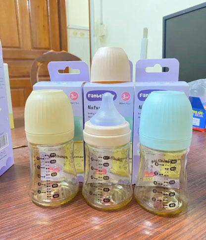 FB-2500ដបទឹកដោះគោ កធំ ពណ៌ទឹកតែ ក្បាលមឹមជ័រសុីលីកូន ទន់ល្អ